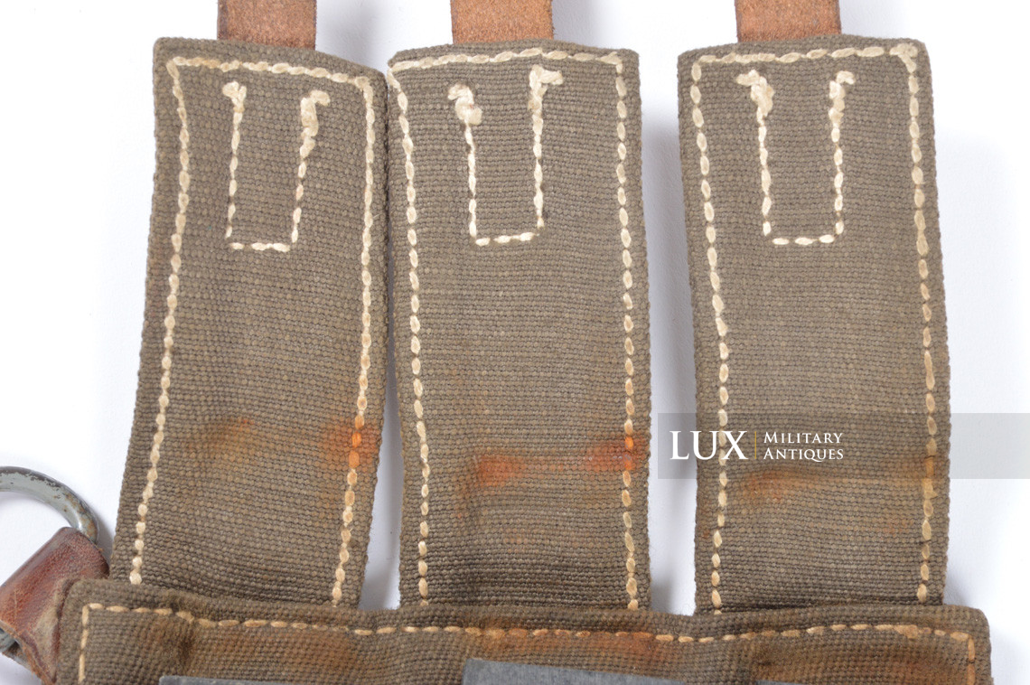 Early MP38/40 pouch set in rayon web construction, « fkx1941 » - photo 48