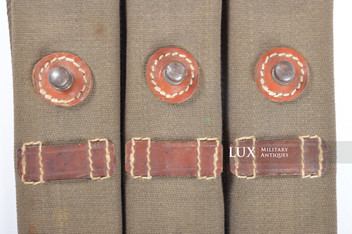Early MP38/40 pouch set in rayon web construction, « fkx1941 » - photo 49