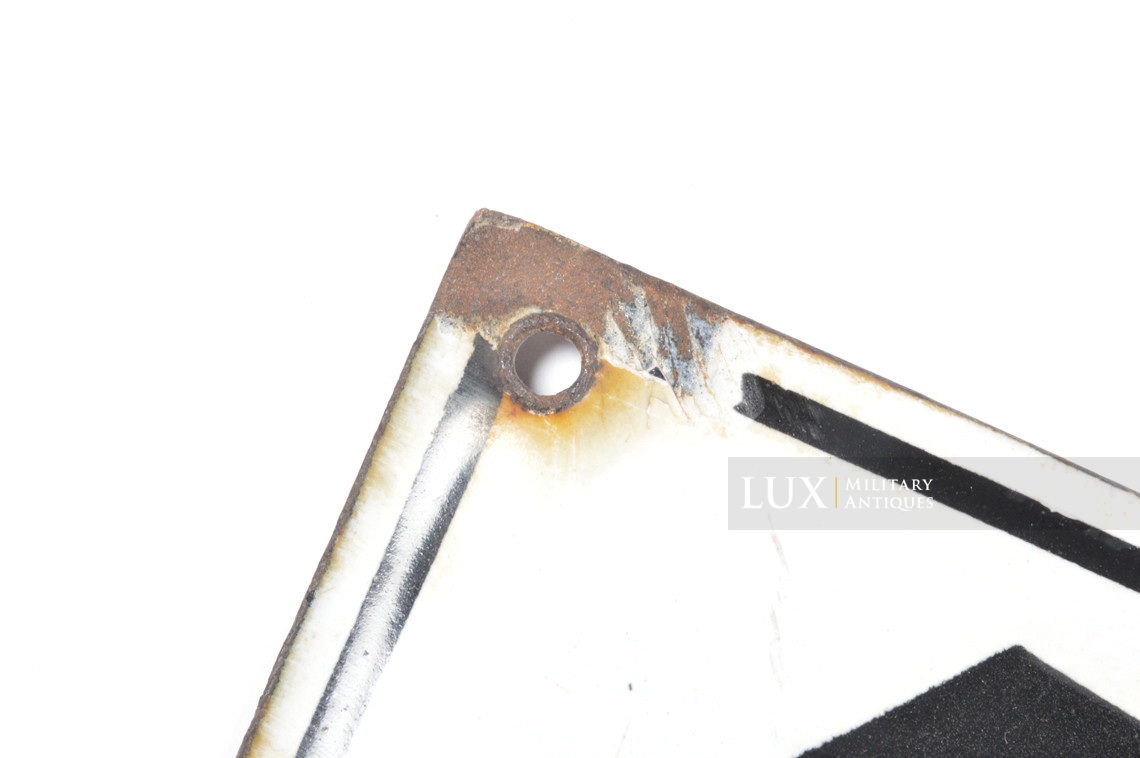 Plaque allemande émaillée de rue, « Adolf Hitler-Strasse » - photo 13