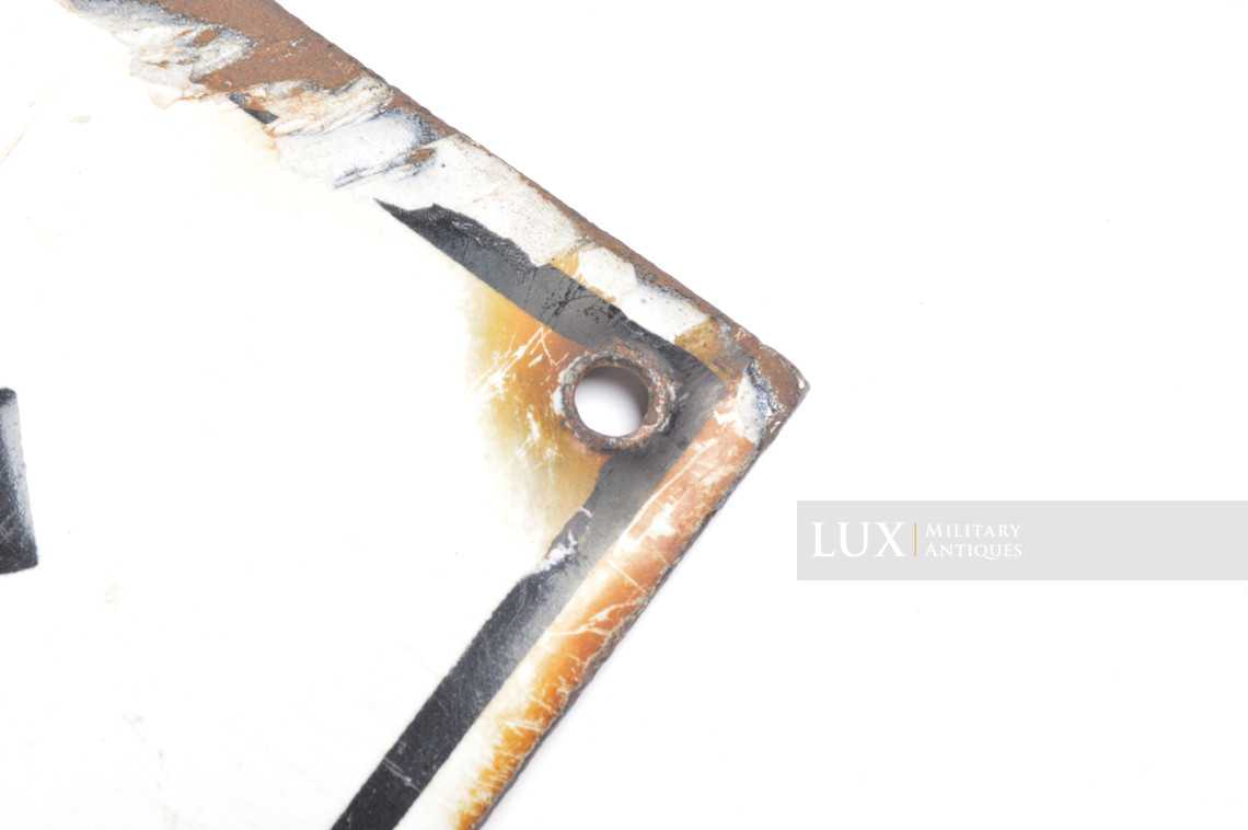 Plaque allemande émaillée de rue, « Adolf Hitler-Strasse » - photo 15