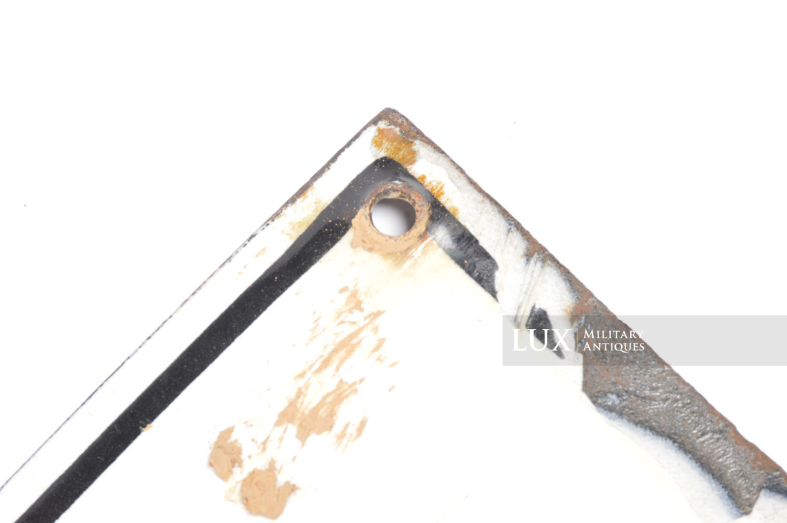 Plaque allemande émaillée de rue, « Adolf Hitler-Strasse » - photo 16