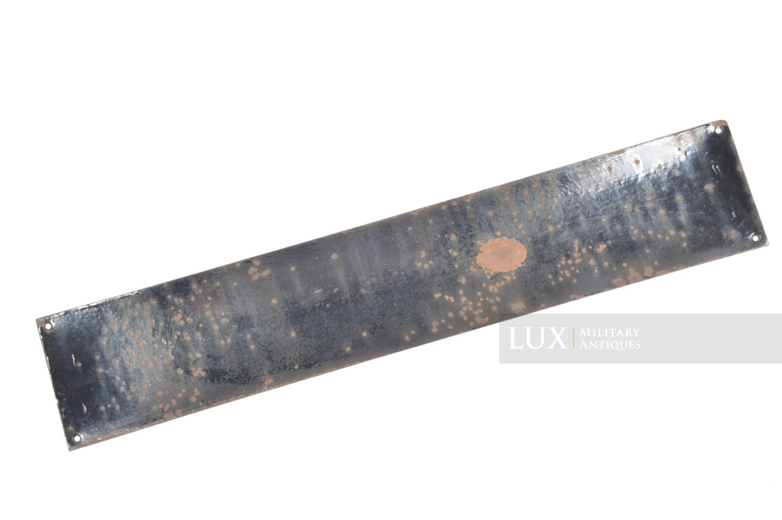 Plaque allemande émaillée de rue, « Adolf Hitler-Strasse » - photo 17