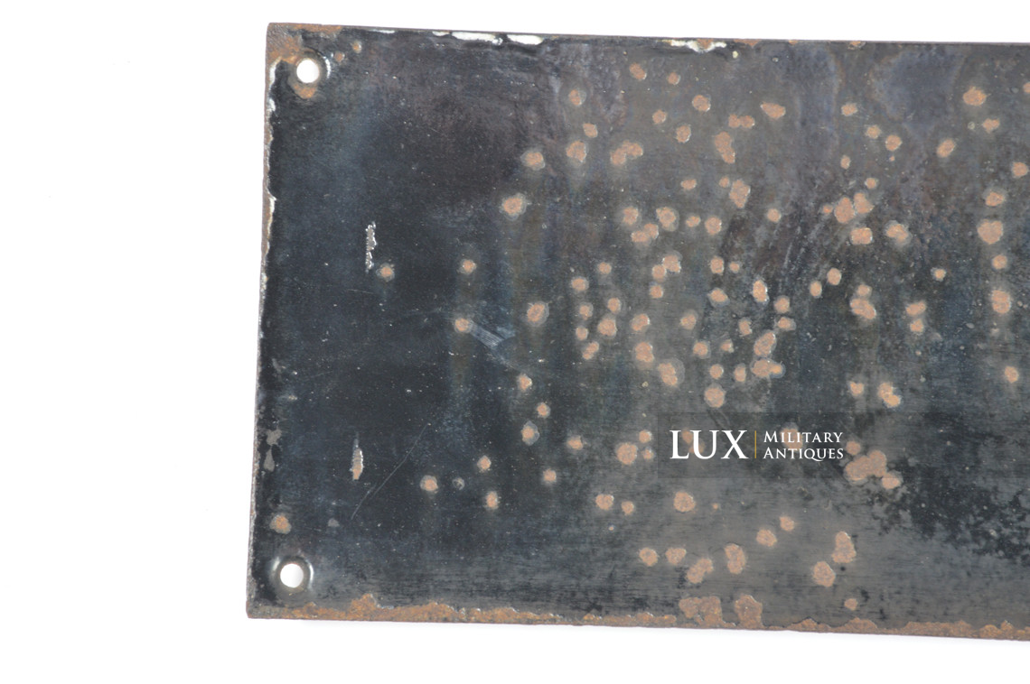 Plaque allemande émaillée de rue, « Adolf Hitler-Strasse » - photo 18