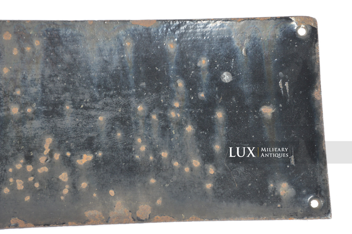 Plaque allemande émaillée de rue, « Adolf Hitler-Strasse » - photo 20