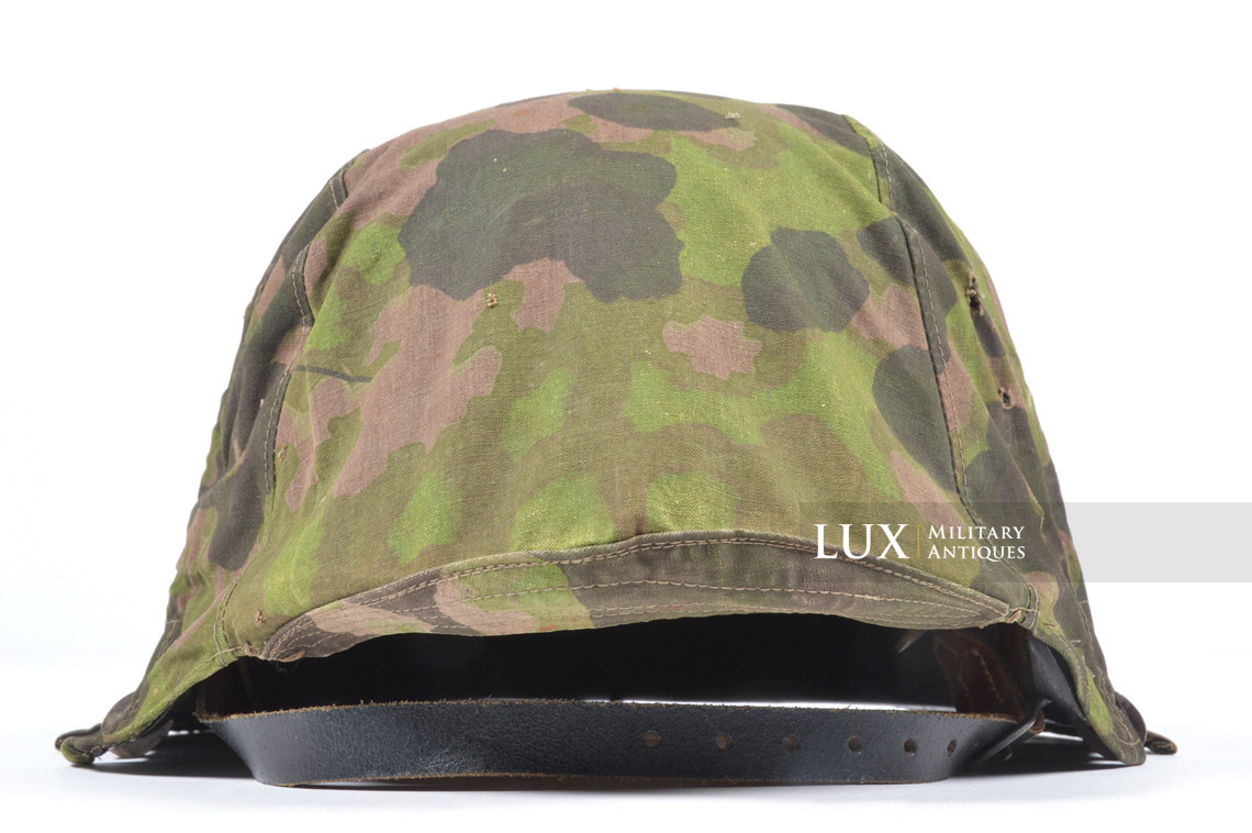 Rare first pattern Waffen-SS helmet cover, « plane tree 1/2 » - photo 9