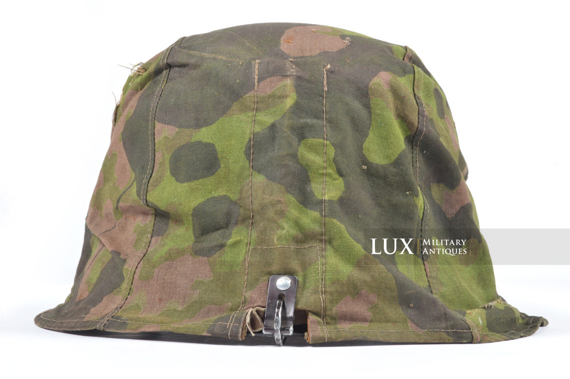 Rare first pattern Waffen-SS helmet cover, « plane tree 1/2 » - photo 13