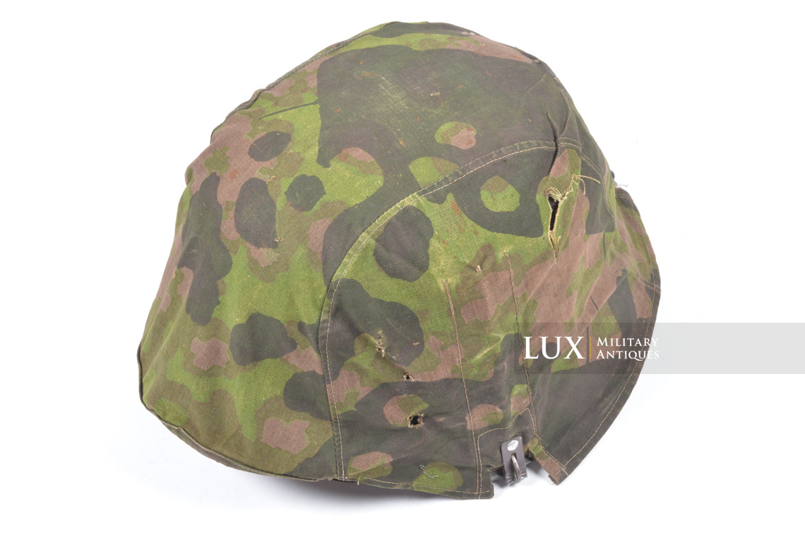 Rare first pattern Waffen-SS helmet cover, « plane tree 1/2 » - photo 15