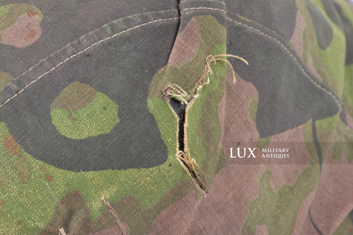 Rare first pattern Waffen-SS helmet cover, « plane tree 1/2 » - photo 16