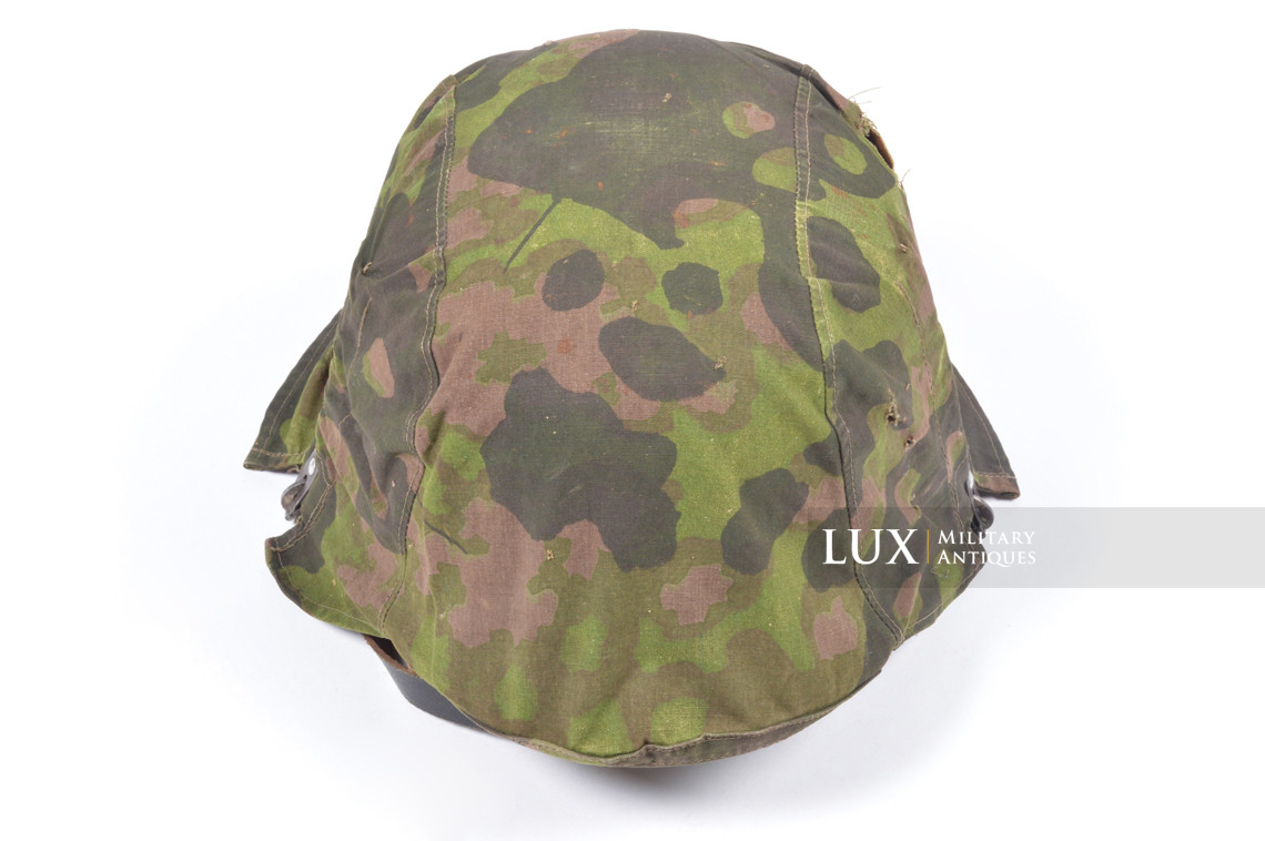 Rare first pattern Waffen-SS helmet cover, « plane tree 1/2 » - photo 24