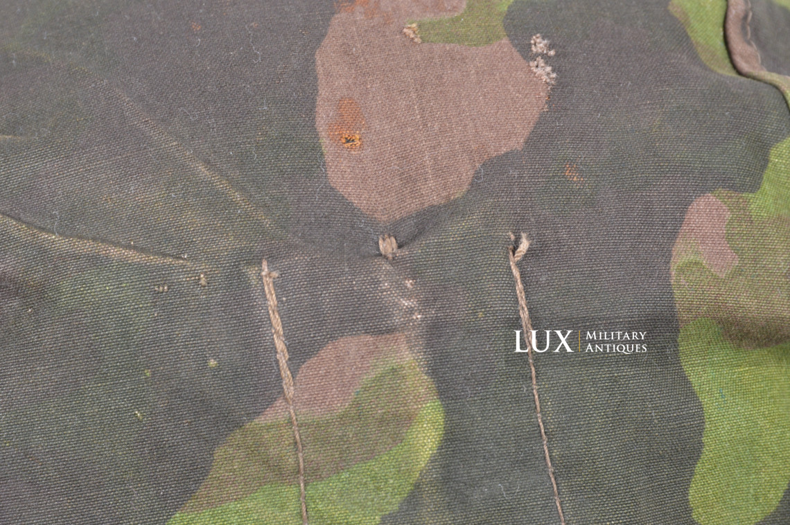 Rare first pattern Waffen-SS helmet cover, « plane tree 1/2 » - photo 29