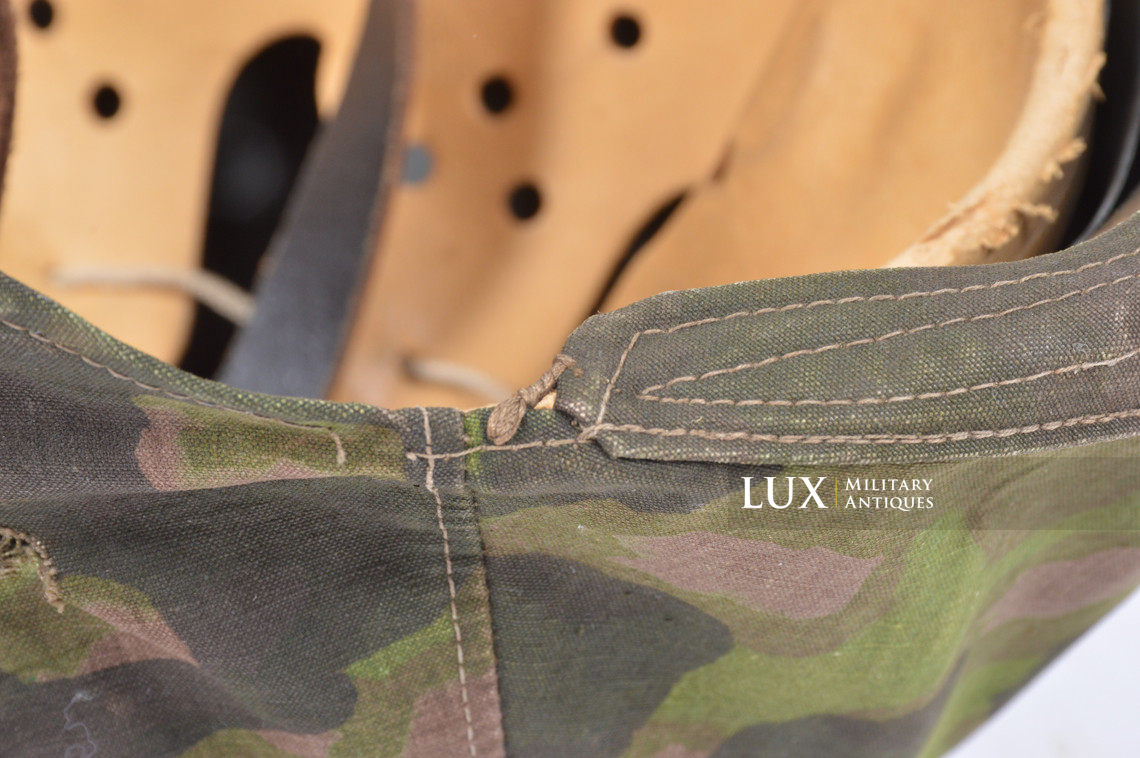 Rare first pattern Waffen-SS helmet cover, « plane tree 1/2 » - photo 36
