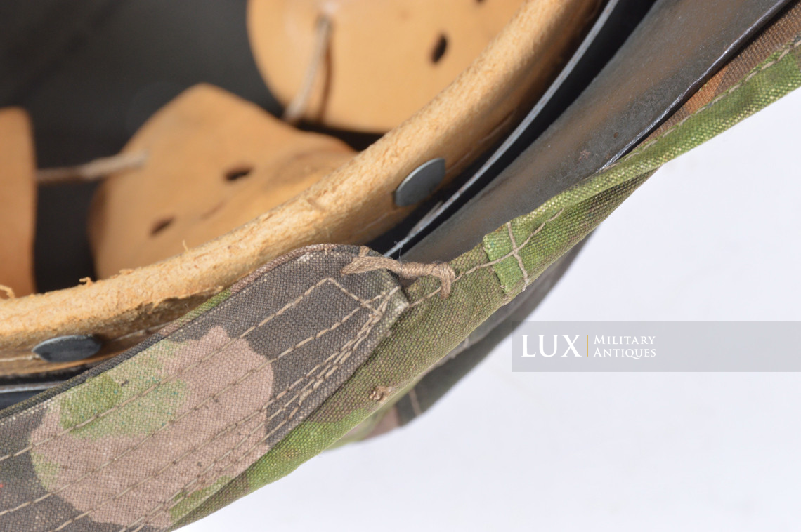 Rare first pattern Waffen-SS helmet cover, « plane tree 1/2 » - photo 38