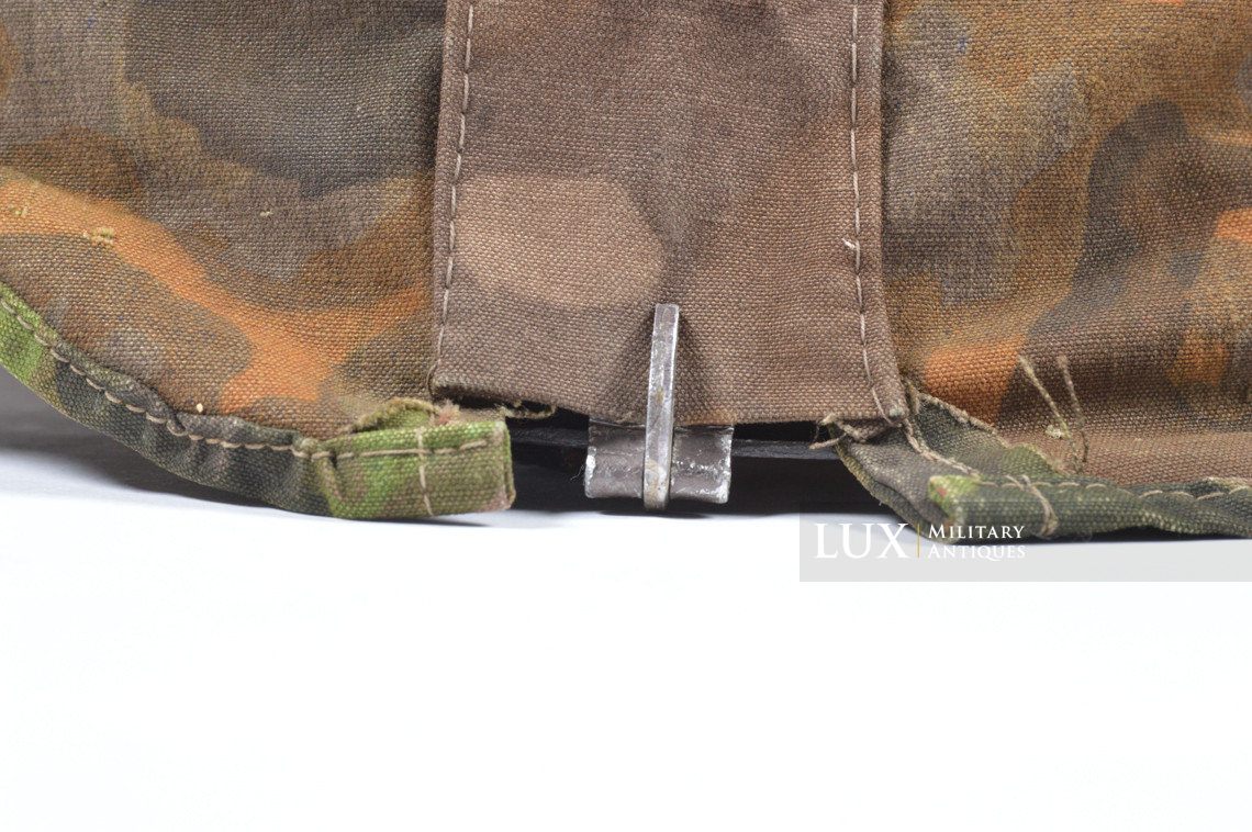 Rare first pattern Waffen-SS helmet cover, « plane tree 1/2 » - photo 56