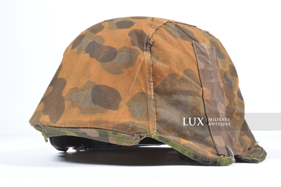 Rare first pattern Waffen-SS helmet cover, « plane tree 1/2 » - photo 48