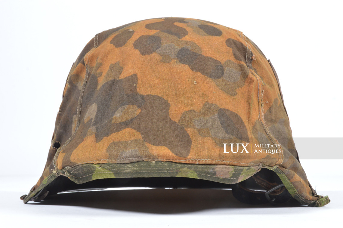 Rare first pattern Waffen-SS helmet cover, « plane tree 1/2 » - photo 49