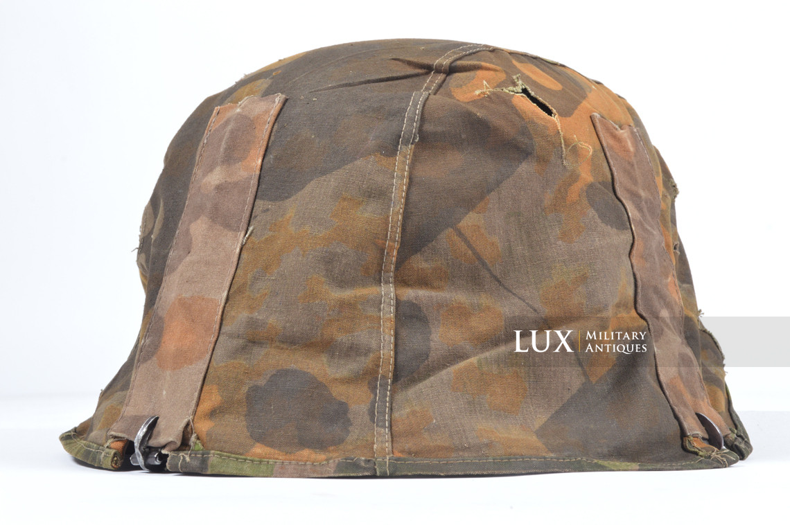 Rare first pattern Waffen-SS helmet cover, « plane tree 1/2 » - photo 52