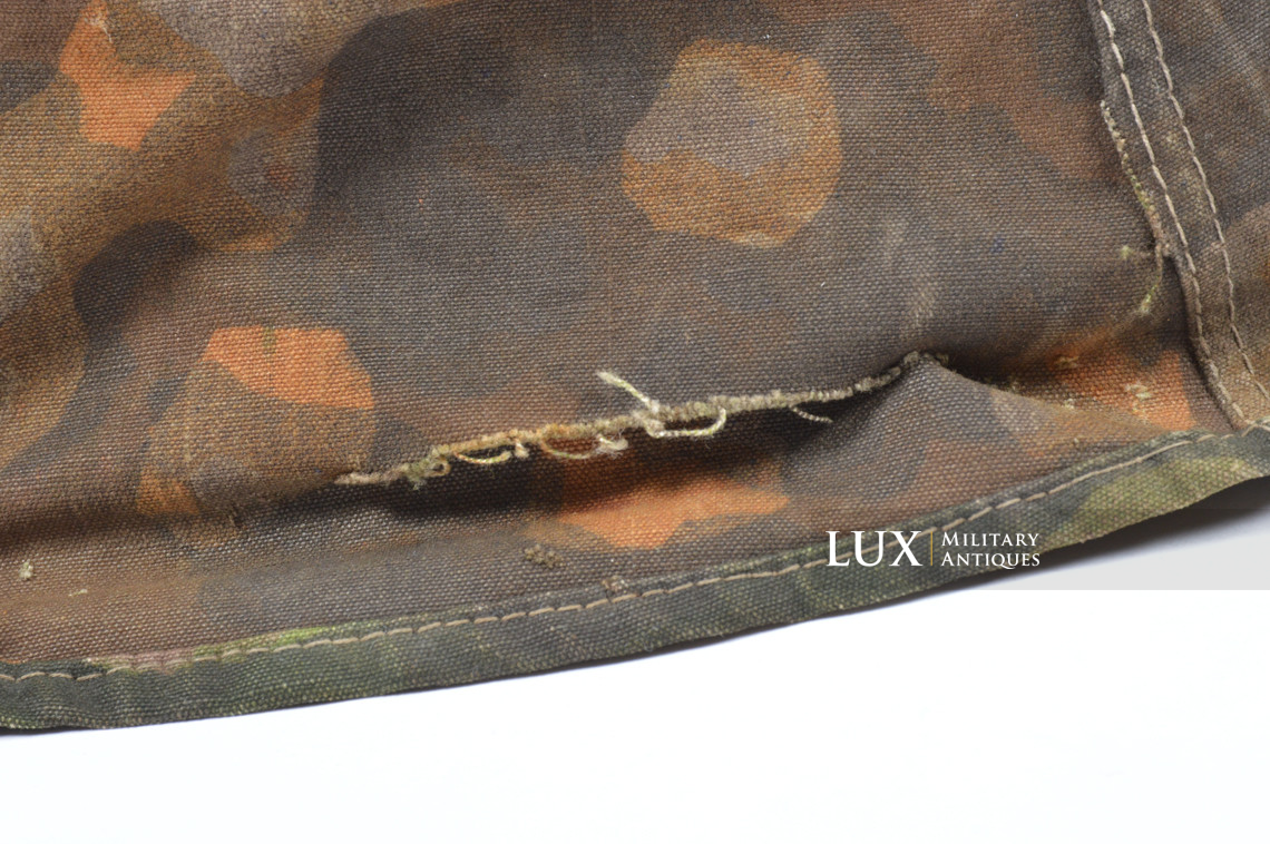 Rare first pattern Waffen-SS helmet cover, « plane tree 1/2 » - photo 55