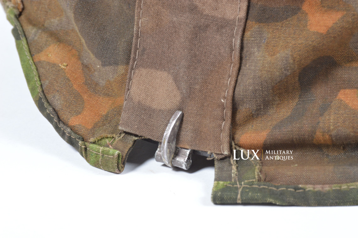 Rare first pattern Waffen-SS helmet cover, « plane tree 1/2 » - photo 57