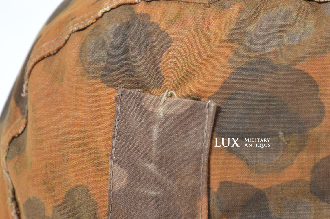 Rare first pattern Waffen-SS helmet cover, « plane tree 1/2 » - photo 58