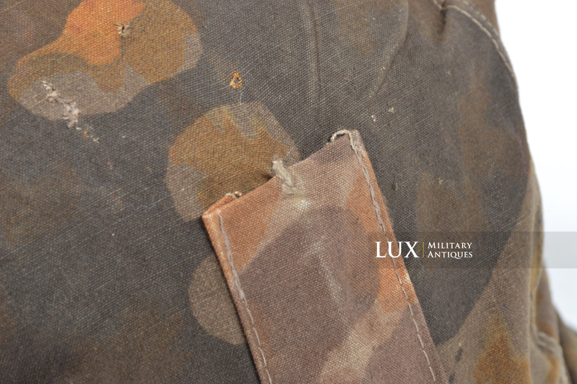 Rare first pattern Waffen-SS helmet cover, « plane tree 1/2 » - photo 59