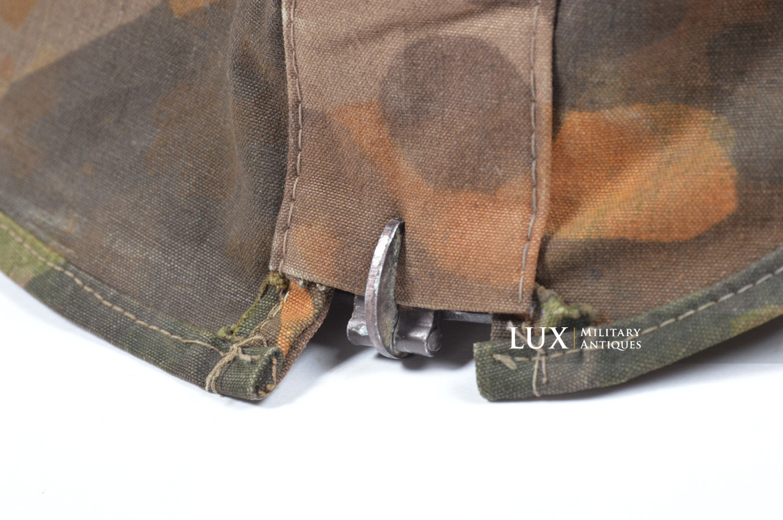 Rare first pattern Waffen-SS helmet cover, « plane tree 1/2 » - photo 62