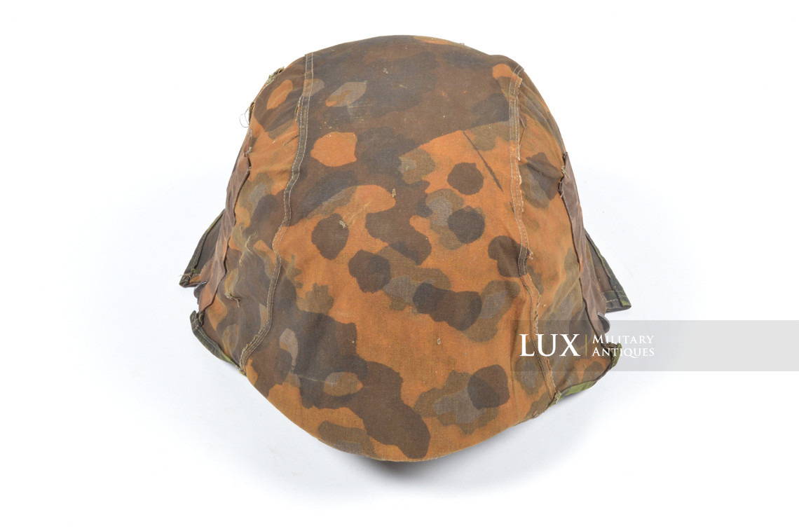 Rare first pattern Waffen-SS helmet cover, « plane tree 1/2 » - photo 65