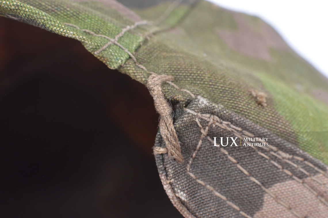 Rare first pattern Waffen-SS helmet cover, « plane tree 1/2 » - photo 39