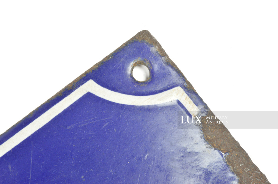 Plaque allemande émaillée de rue, « Adolf Hitler-Strasse » - photo 16