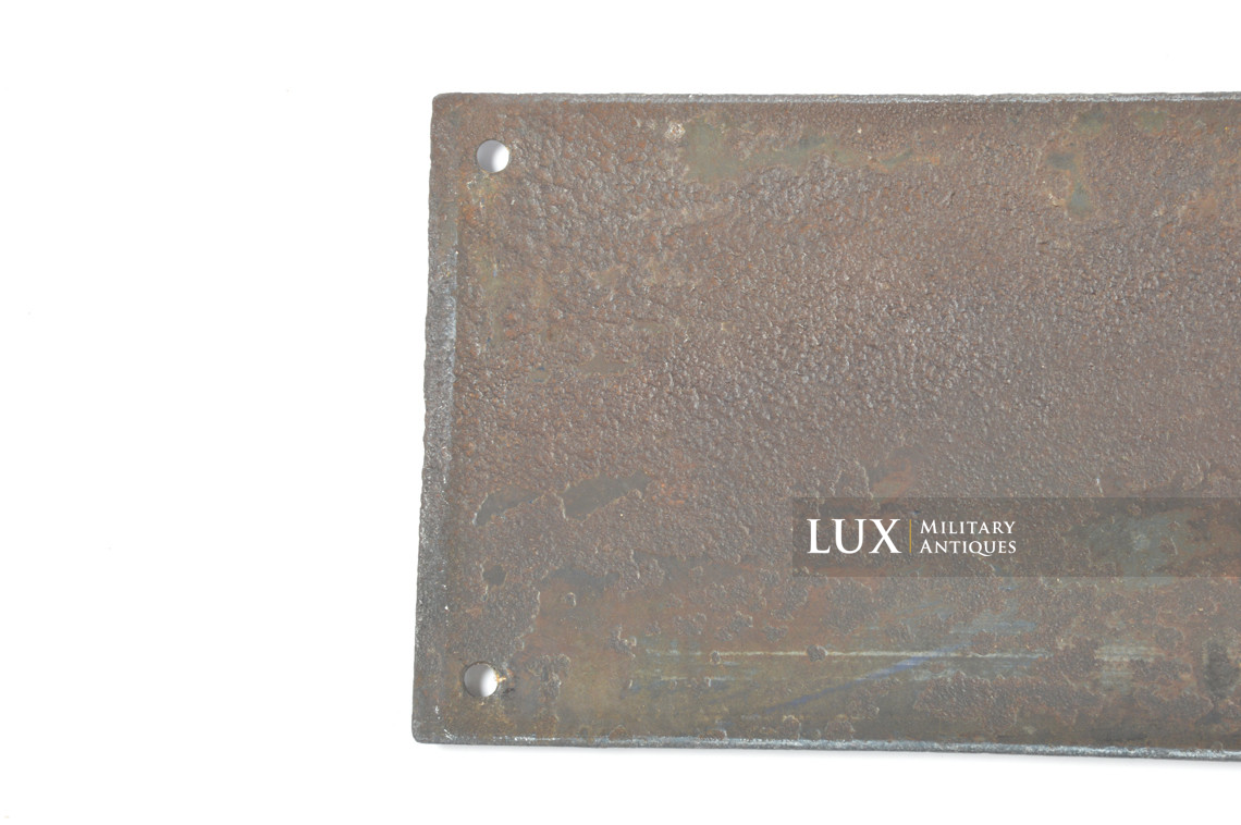 Plaque allemande émaillée de rue, « Adolf Hitler-Strasse » - photo 18