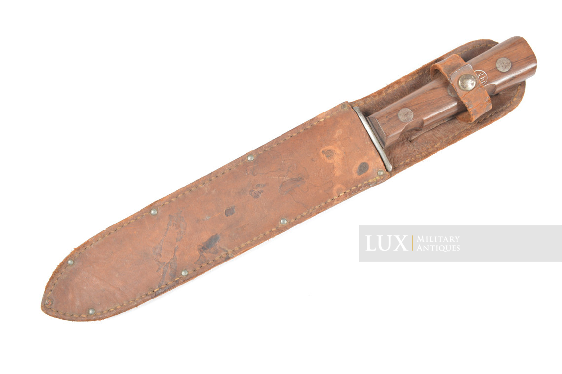 U.S. rare variant fighting knife, « RHF » - photo 8