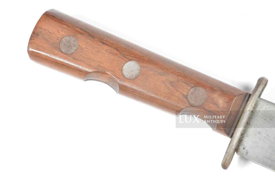 U.S. rare variant fighting knife, « RHF » - photo 14