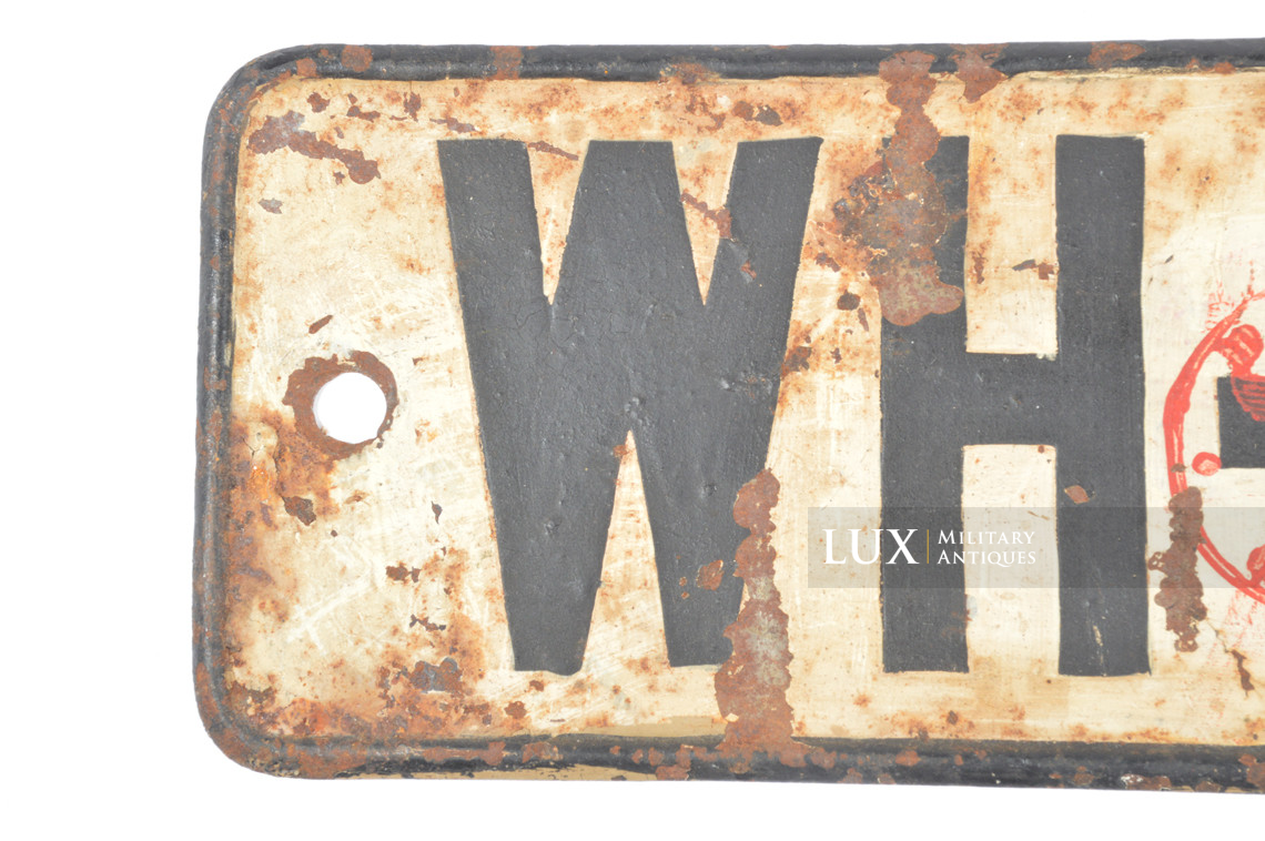German Heer vehicle license plate, « WH-885159 » - photo 8