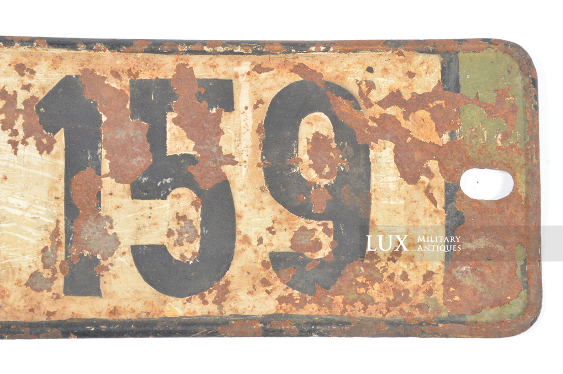 German Heer vehicle license plate, « WH-885159 » - photo 11