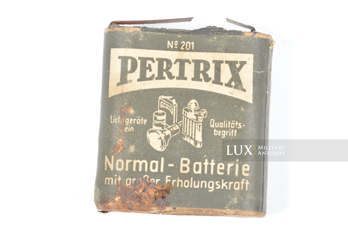 German issue field torch battery, « Pertrix » - photo 8