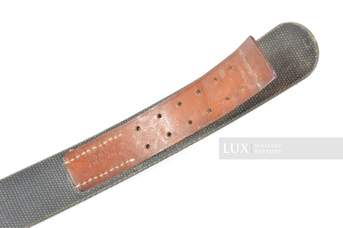Rare German rubberized combat service belt, « 1941 » - photo 12