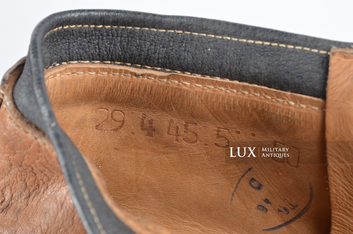 Unissued late-war German ankle boots - photo 28