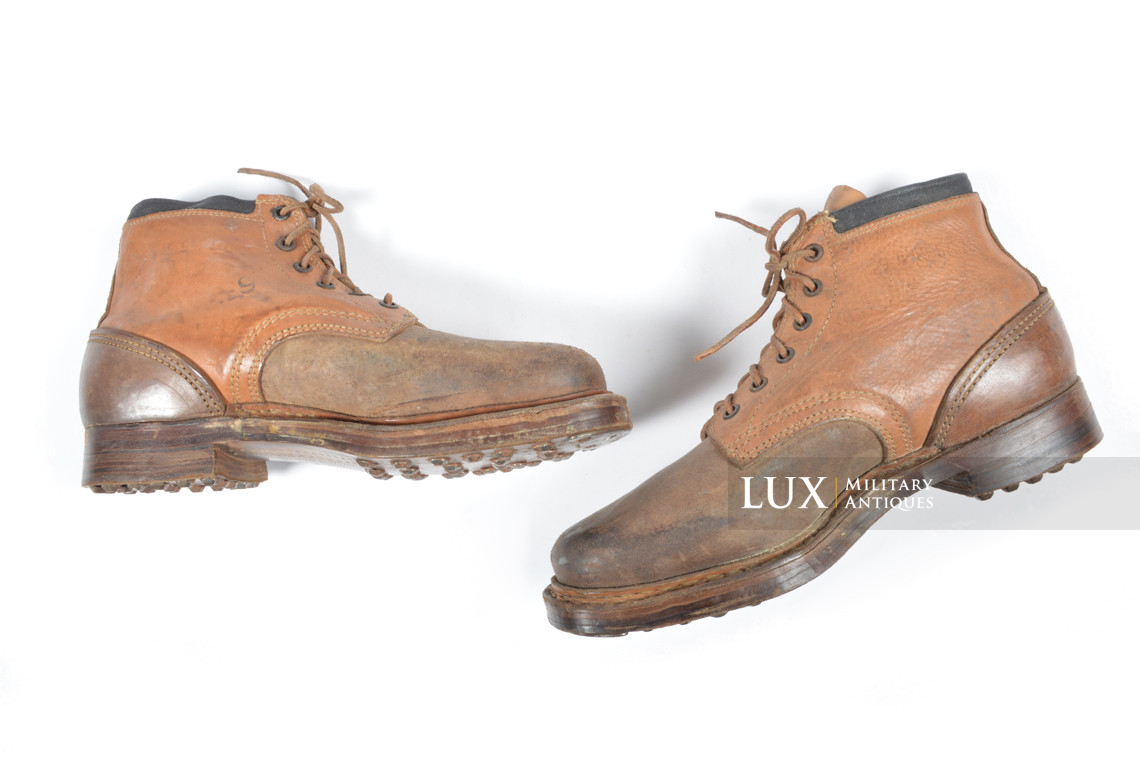 Unissued late-war German ankle boots - photo 7