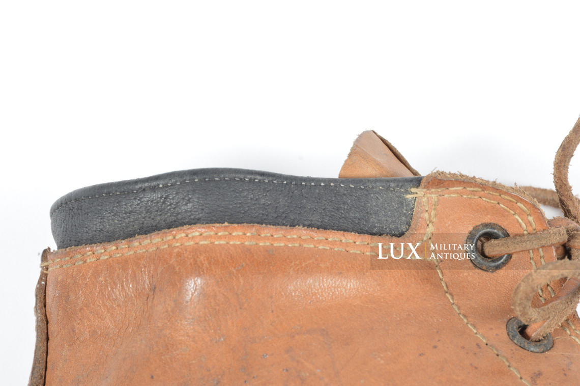Unissued late-war German ankle boots - photo 9