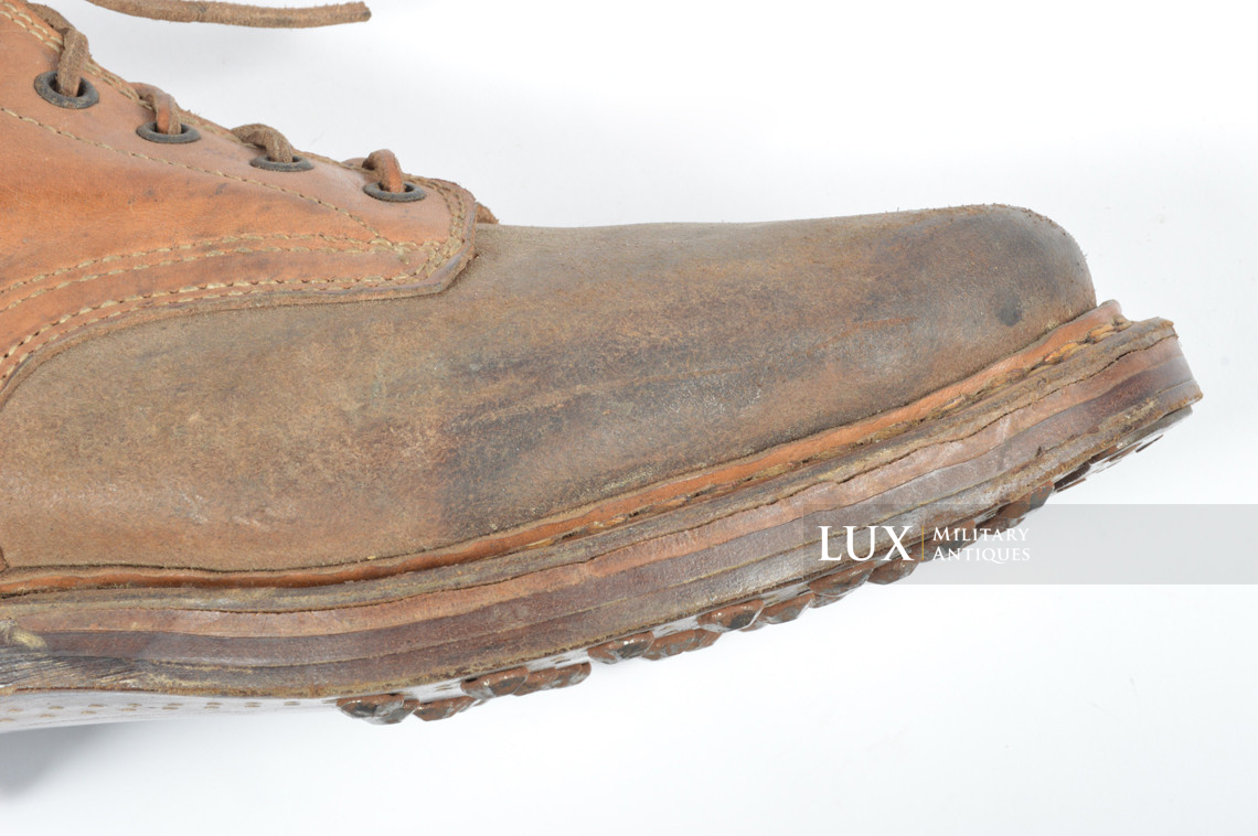Unissued late-war German ankle boots - photo 11
