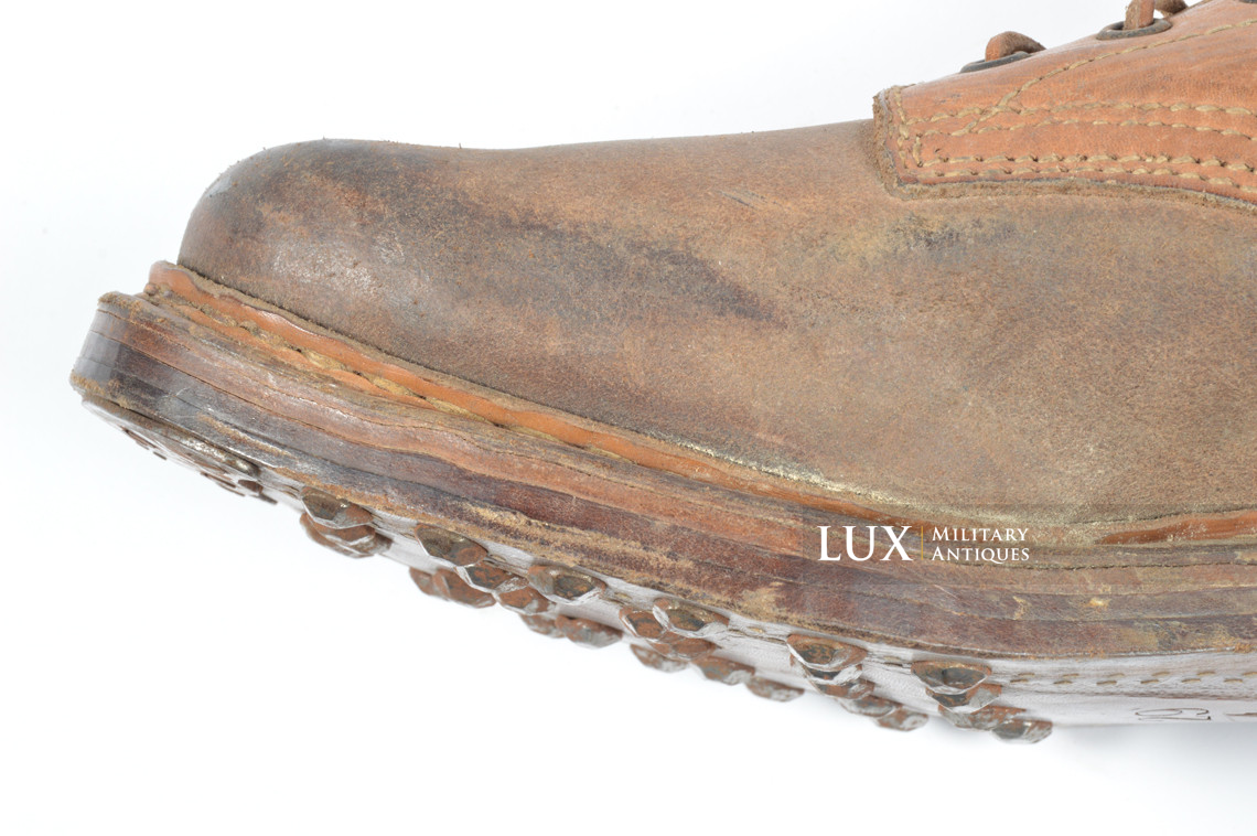Unissued late-war German ankle boots - photo 17