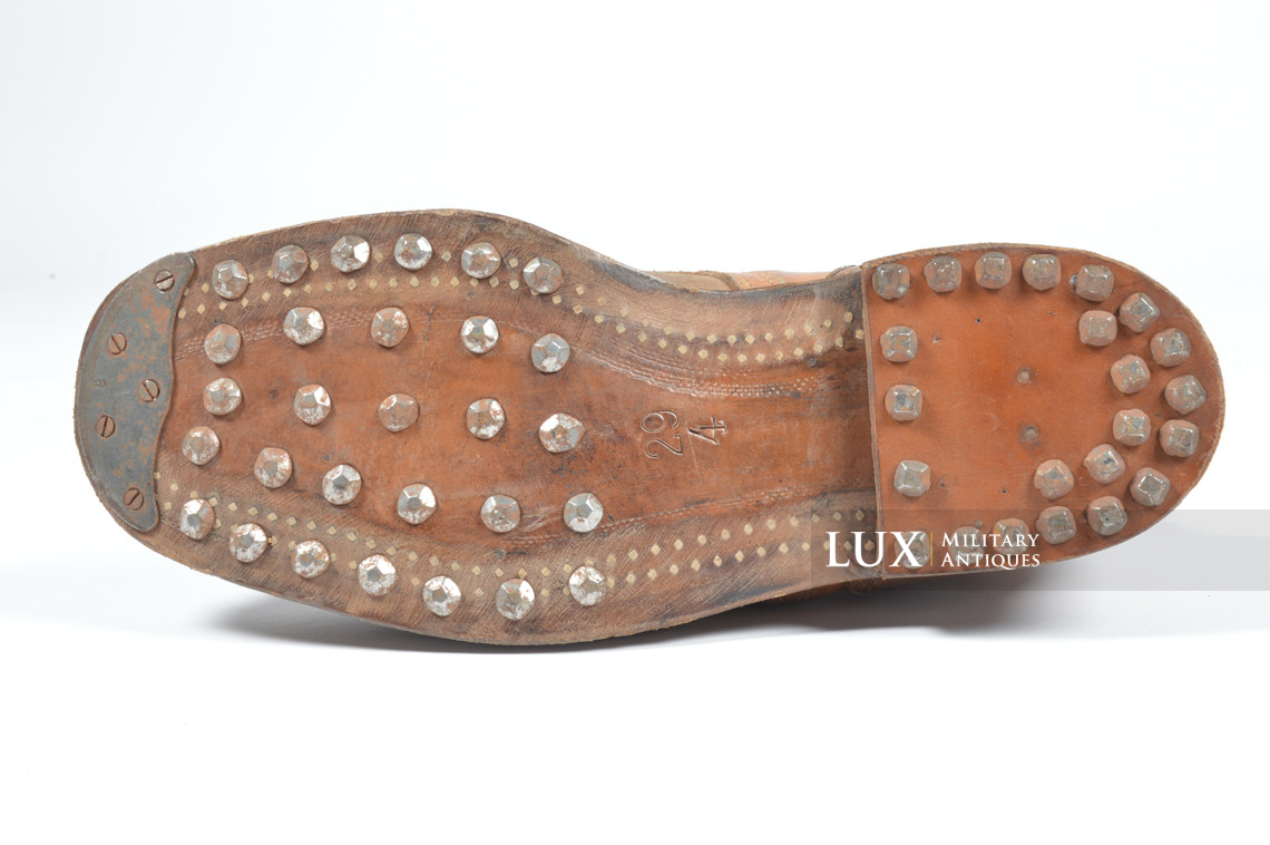 Unissued late-war German ankle boots - photo 18