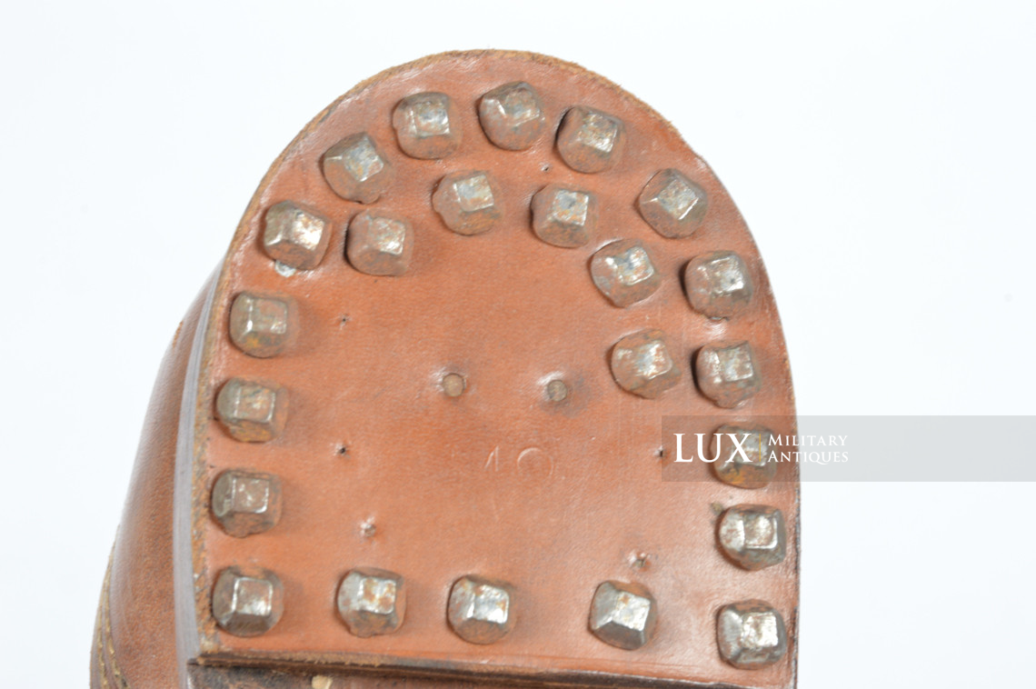 Unissued late-war German ankle boots - photo 21