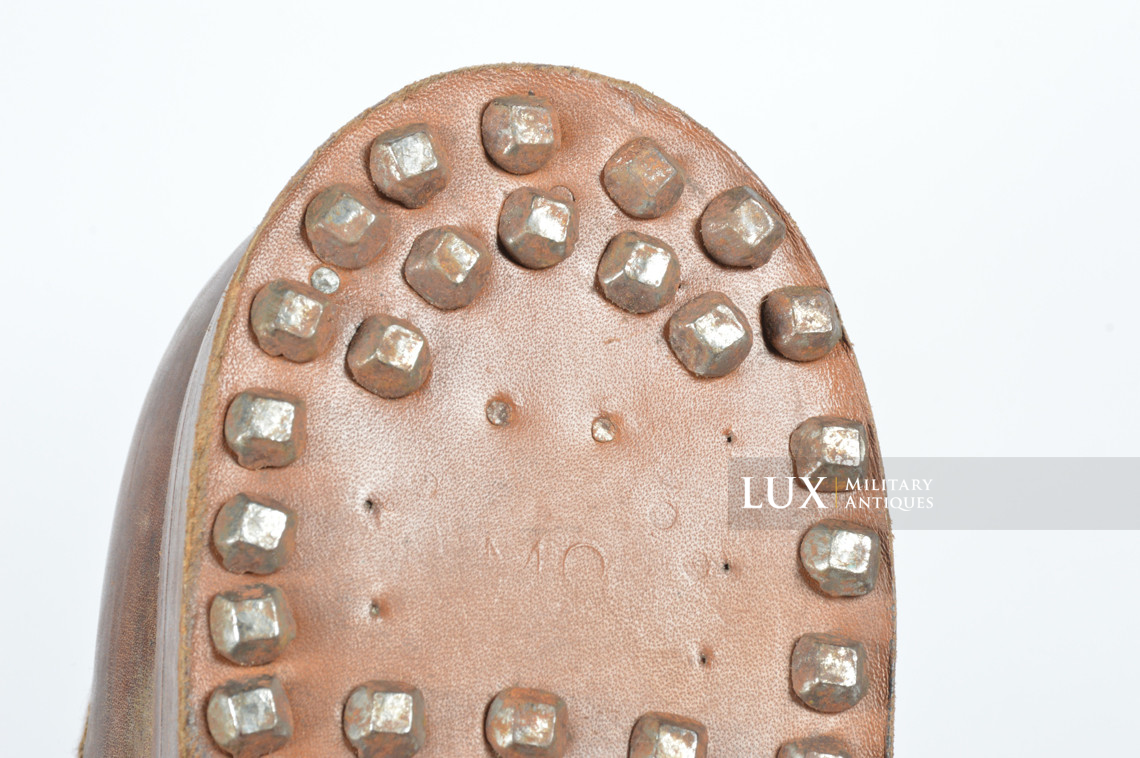 Unissued late-war German ankle boots - photo 35