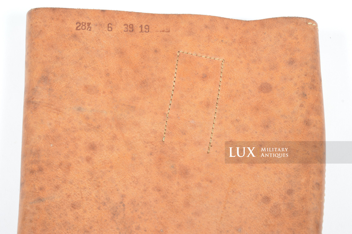 Rare unissued early-war German issue brown jackboots, « 1939 » - photo 13