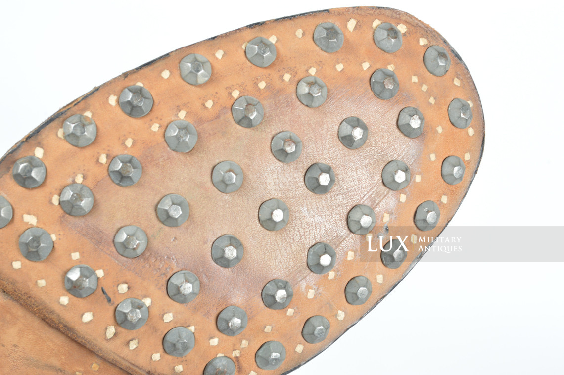 Rare unissued early-war German issue brown jackboots, « 1939 » - photo 17