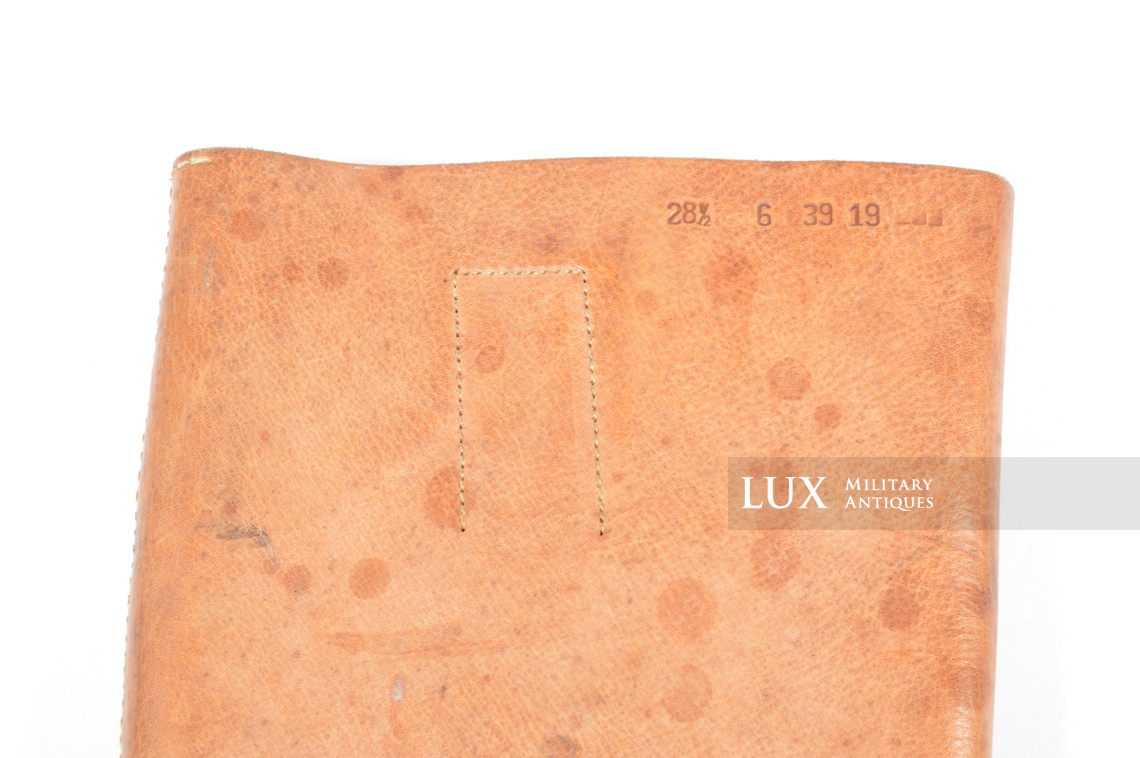 Rare unissued early-war German issue brown jackboots, « 1939 » - photo 24