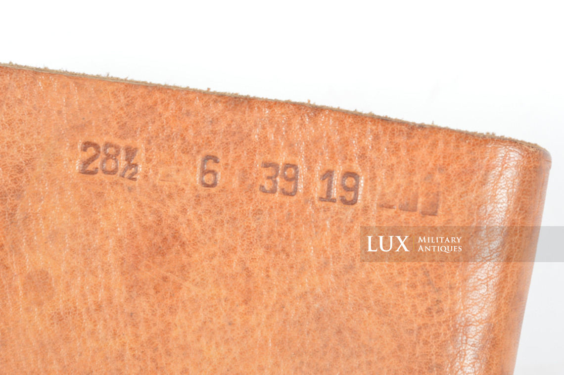 Rare unissued early-war German issue brown jackboots, « 1939 » - photo 25