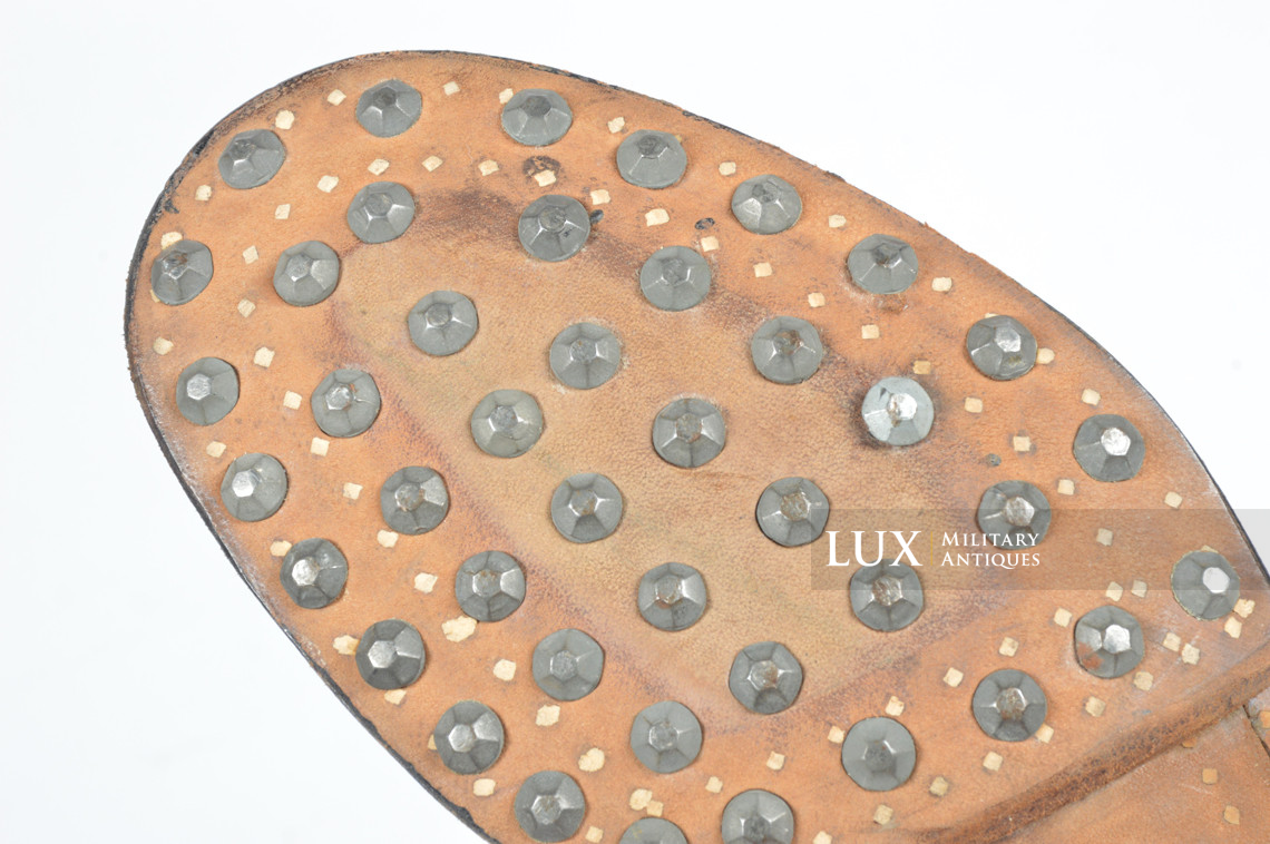 Rare unissued early-war German issue brown jackboots, « 1939 » - photo 28