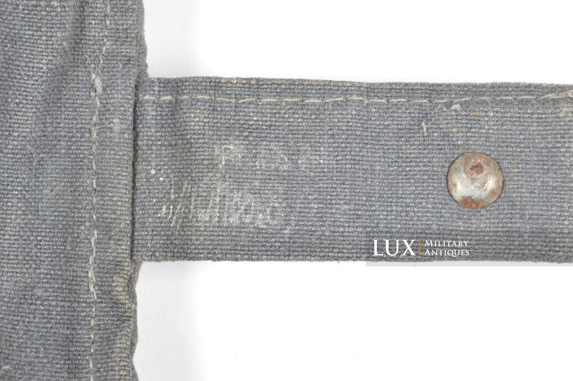 Late-war German Luftwaffe issued breadbag, « RBNr » - photo 15