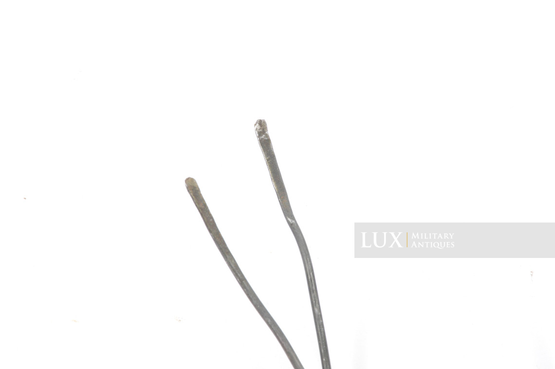 German issued helmet camouflage net hooks - photo 11